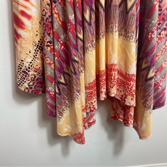 Soma KeyHole Midi Dress Rio Medley Sleeveless NWT Size Medium - Picture 8 of 12